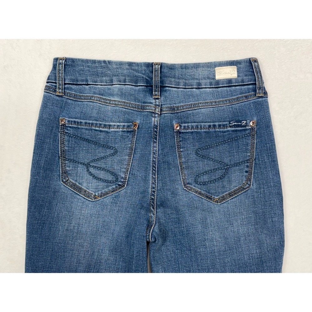 Seven7 Tummyless High Rise Skinny Jeans Size 6 Premium Stretch Denim Slimming - Picture 7 of 11